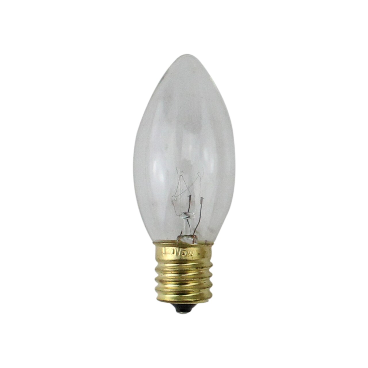 Northlight Pack of 25 Clear C9 Christmas Replacement Bulbs